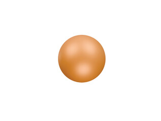 ping pong ball icon 3d illustration render