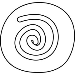 Candy Line Illustration