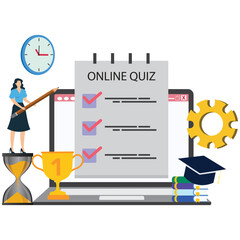Online Quiz Participation