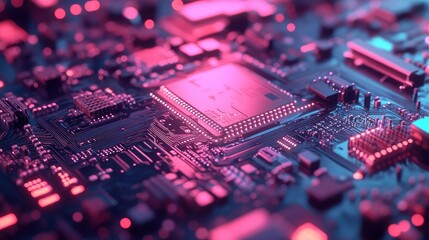 pcb animating circuit board