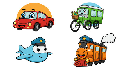 COLLECTION OF CUTE MASCOTS