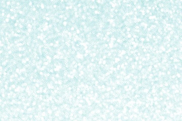 Blue turquoise and white bokeh background. Photo can be used for the concepts of New Year, Christmas, Wedding Anniversary, Winter season and all celebrations.