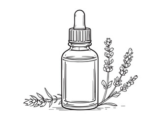 oil clear vision simple line art