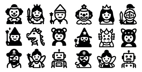 Obraz premium set of vector icons