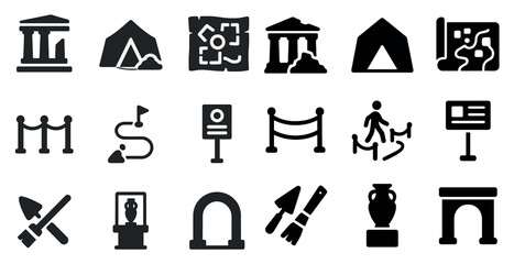 set of icons