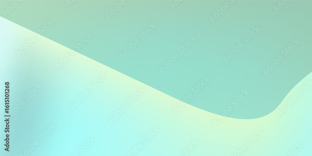 Poster blurred background - elegant fractal wave vector 10