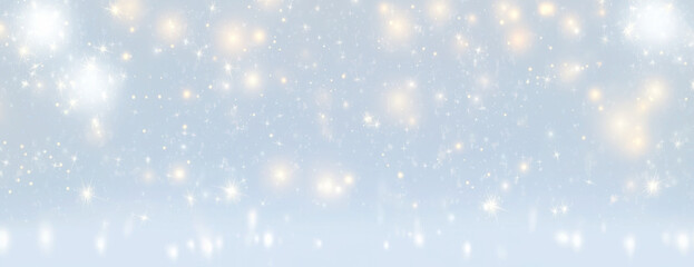 Fototapeta premium PNG Light blue background lights night celebration.