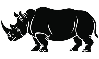 rhino vector illustration
