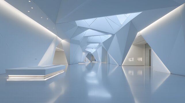 Abstract Architecture. Generative Ai - Powered by Adobe