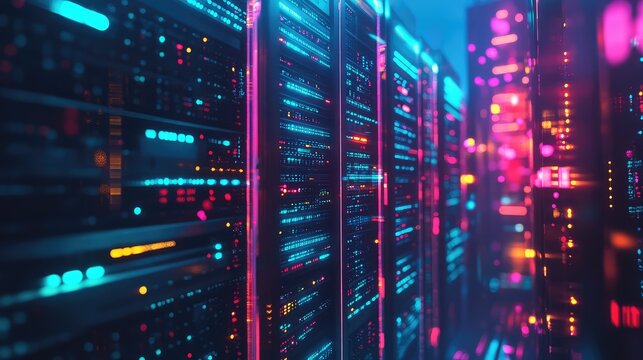 throughput glitch-transitioning data server