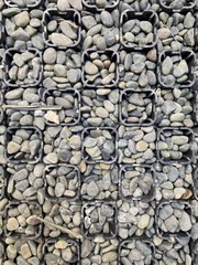 Background texture pebble stone chippings