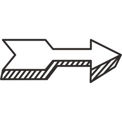 Vintage Arrow Illustration