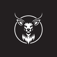 deer logo wearing a crown