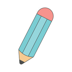 vector illustration of pencil