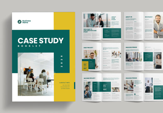 Business Case Study Booklet Template