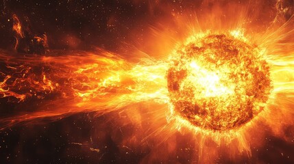 energy elevating solar flare