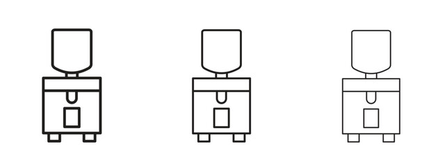 Dispenser icon. Simple element illustration. Can be used for web and mobile.