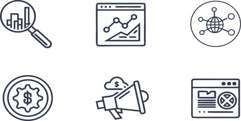 Digital Marketing Icons