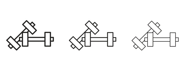 Training icon. Simple element illustration. Can be used for web and mobile.