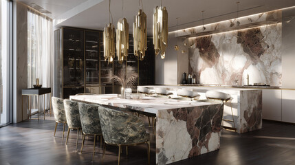 interior of a kitchen
