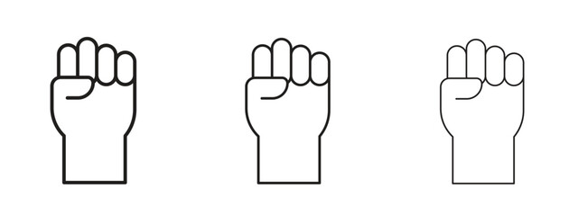 Fototapeta premium Rebellion icon. Simple element illustration. Can be used for web and mobile.