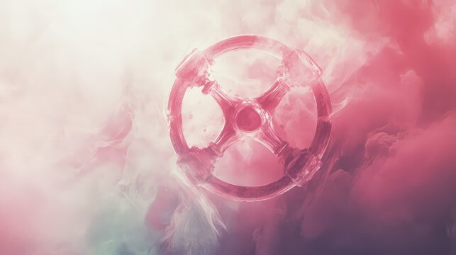 warning flying biohazard symbol