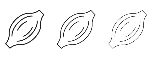 Muscle fiber icon. Simple element illustration. Can be used for web and mobile.
