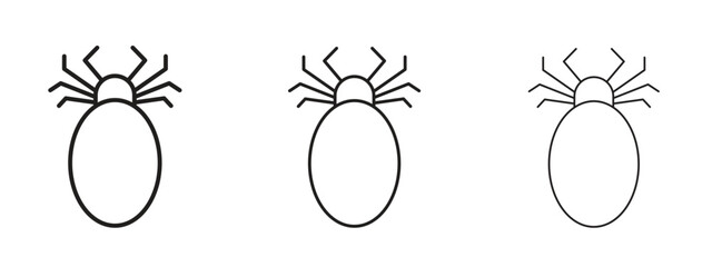 Louse icon. Simple element illustration. Can be used for web and mobile.
