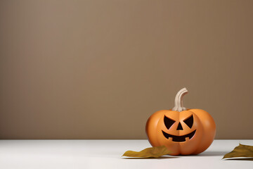 Refined Halloween mood with natural textures