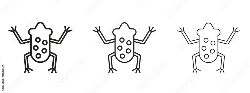 Canvas Prints frog icon. simple element illustration. can be used for web and mobile.