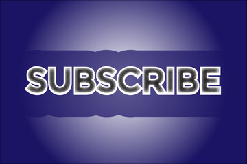 Subscribe Button Text Effect