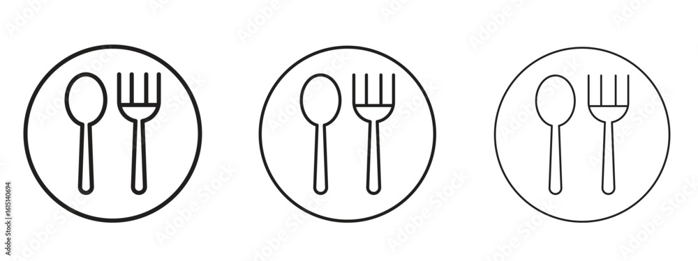 Wall mural eatery icon. simple element illustration. can be used for web and mobile.