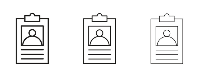 Credential icon. Simple element illustration. Can be used for web and mobile.
