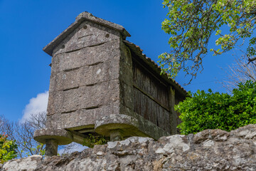 Horreo in Combarro Galician village