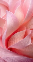 Soft Pink Petal Swirl