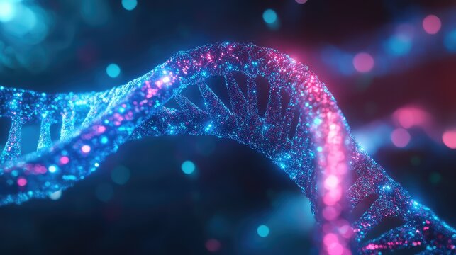 biotechnology glitching DNA strand