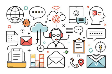business and finance icons