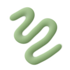 Abstract wavy green lines on a light background. These lines create an elegant and minimalist visual