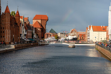 Żuraw nad Motławą. Gdańsk, Polska © Tomasz Warszewski