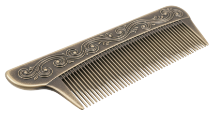 Isolated Vintage Comb