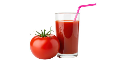 Isolated Tomato Juice and Tomato