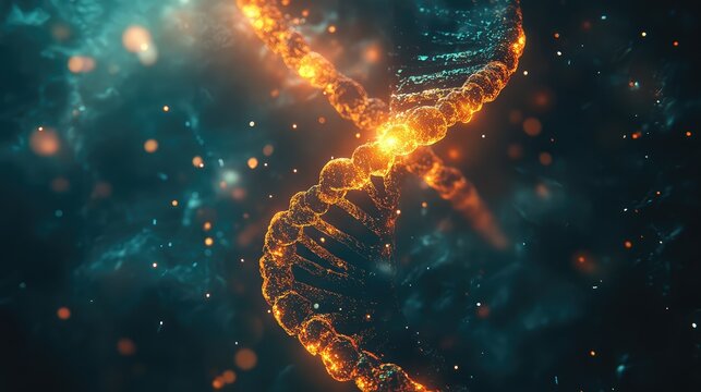 helicase expanding DNA strand