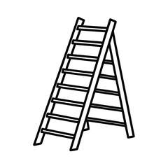 ladder coloring page
