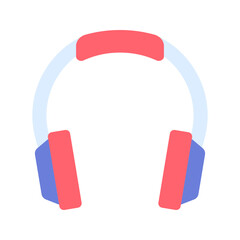 Headphones icon vector image. Suitable for mobile apps, web apps and print media.