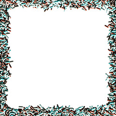A Unique Frame Border Decoration with a Empty Space