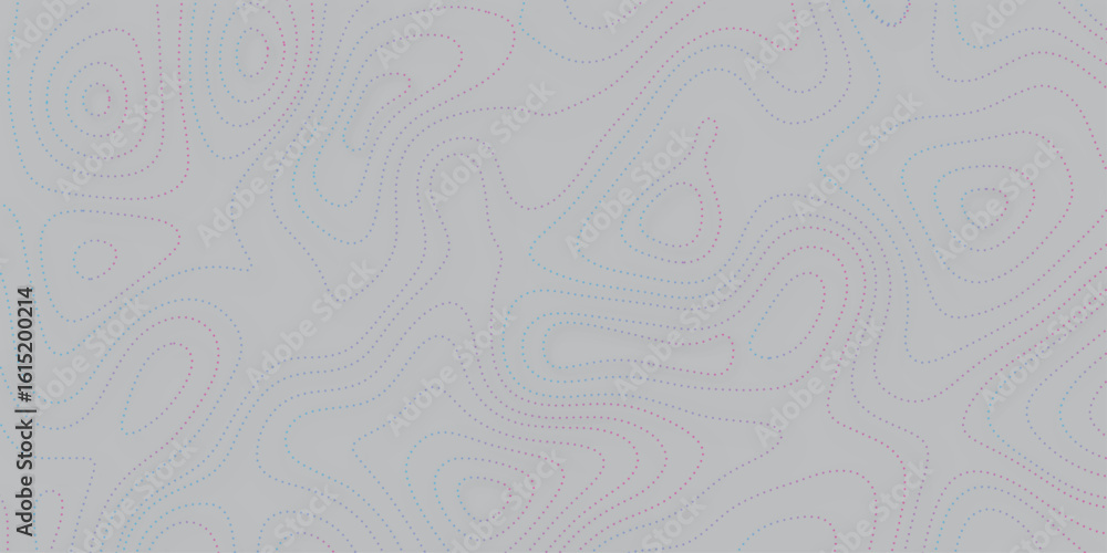 Poster abstract topographic contours map background, vector contour topographic map. ocean topographic line