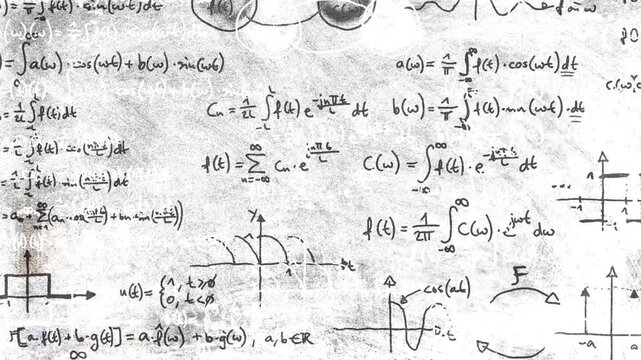 random mathematical formulae animation, Math calculations, algebra equations.