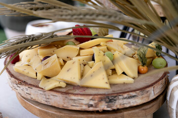 alimento, blanco, cena, comida, italiana, almuerzo, fresco, delicioso, lonja, apetitoso, salubre, aperitivo, quesos, queso duro, queso blanco, sólido, salado