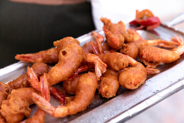 alimento, frita, cena, comida, cocina, delicioso, almuerzo, apetitoso, aperitivo, cocinado, epicúreo, camarones, calamar, empanado