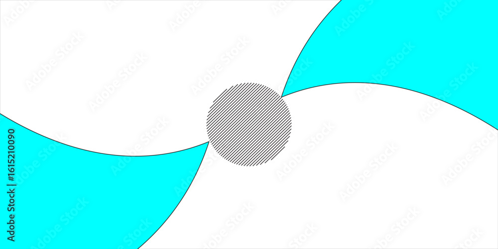 Poster simple and colorful circles background , design vector - eps10